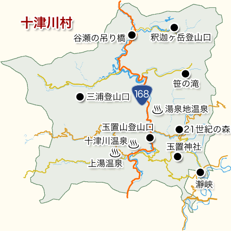 笹の滝地図
